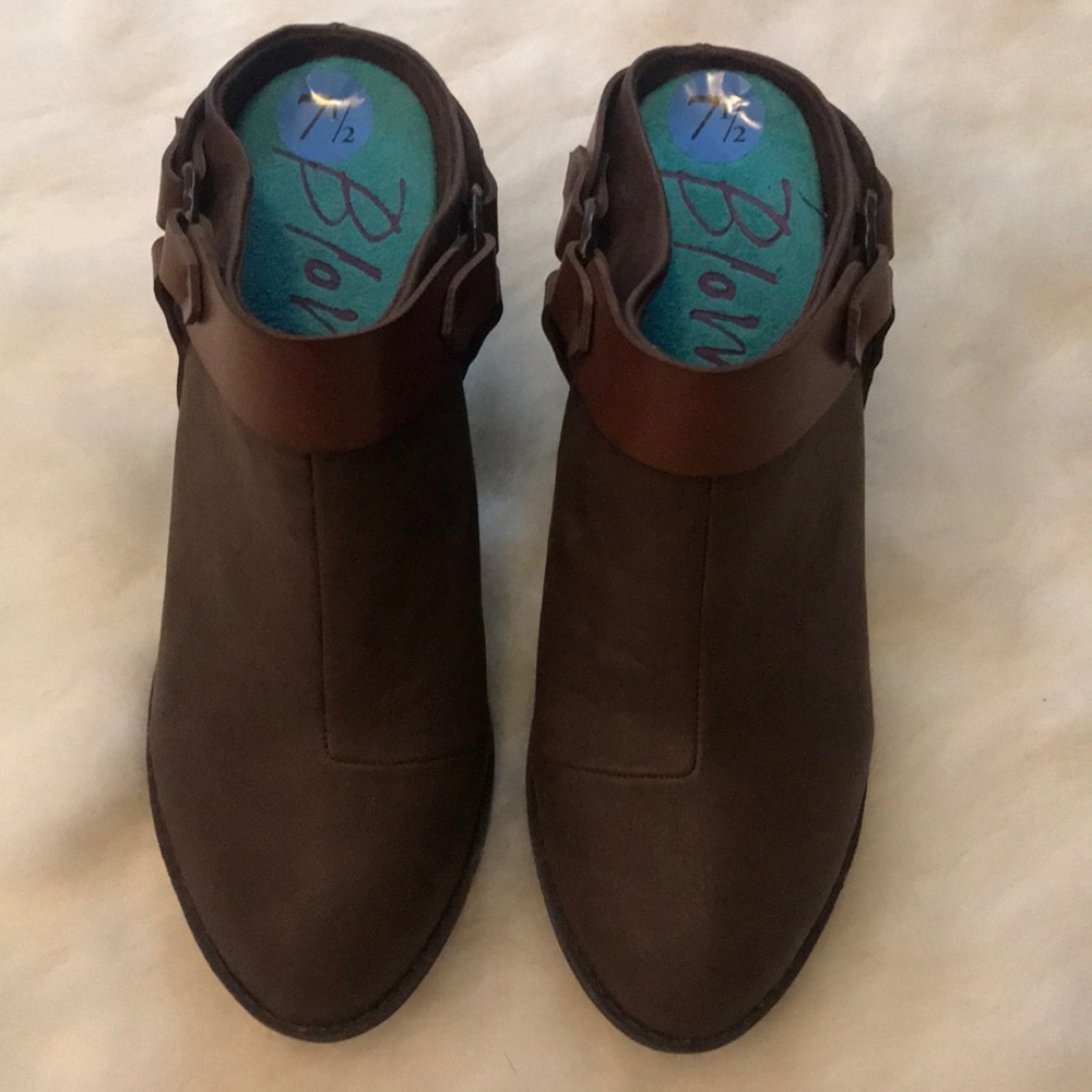 Blowfish Slide on mule booties